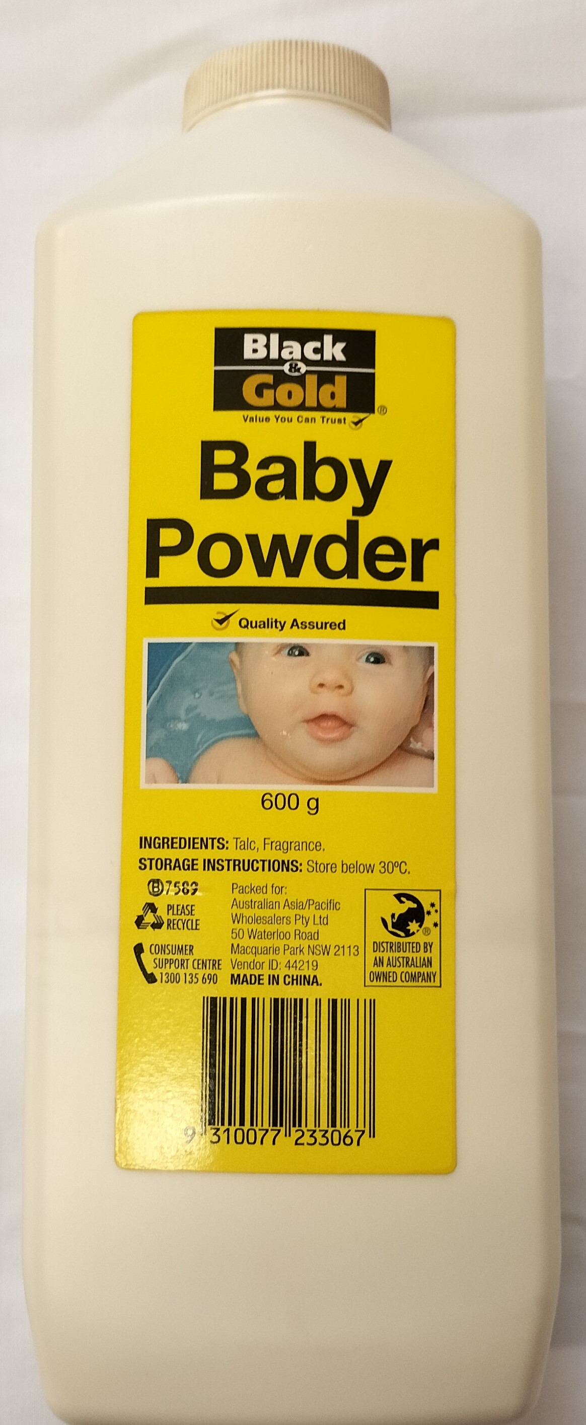 Baby Powder B&G 600gm